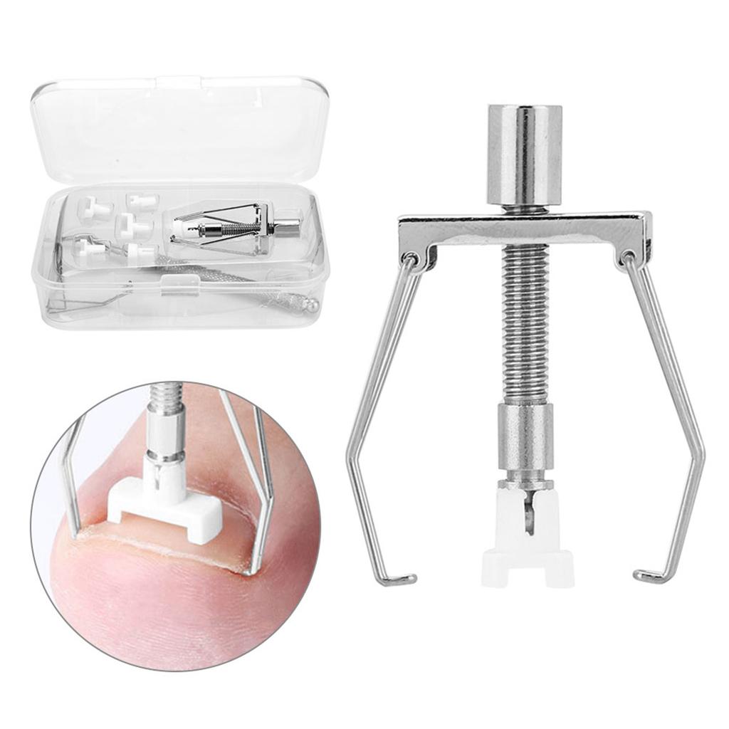 Ingrown Toenail Fixer Adjustable Toe Nail Paronychia Corrector Pedicure Care Tool Set