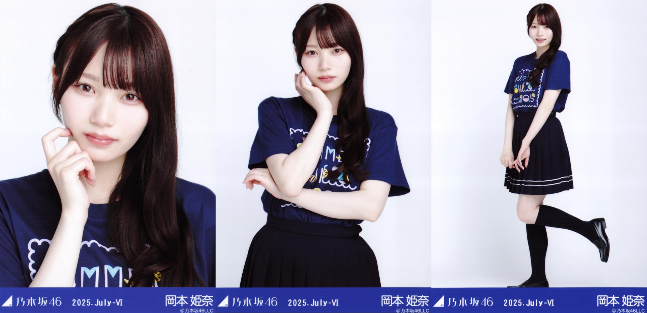 

Nogizaka46 Photo July 2025 Midsummer National Tour 2025 T-shirt B ver. Okamoto Himena