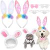 Easter Children's Rabbit Headband Pet Rabbit Hat Bow Tail Set