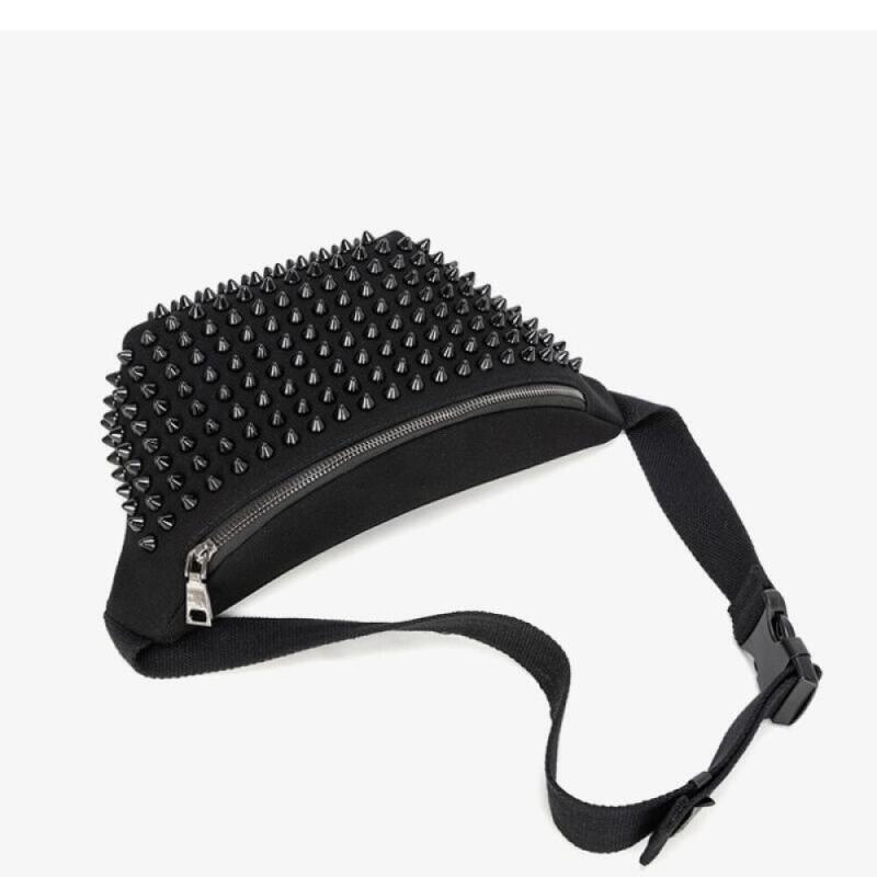 Fashion Niche Chest Bags Retro Personalized Crossbody Bags Advanced Rivet Canvas Bags Multifinonal Summer New Trend Waist Packs