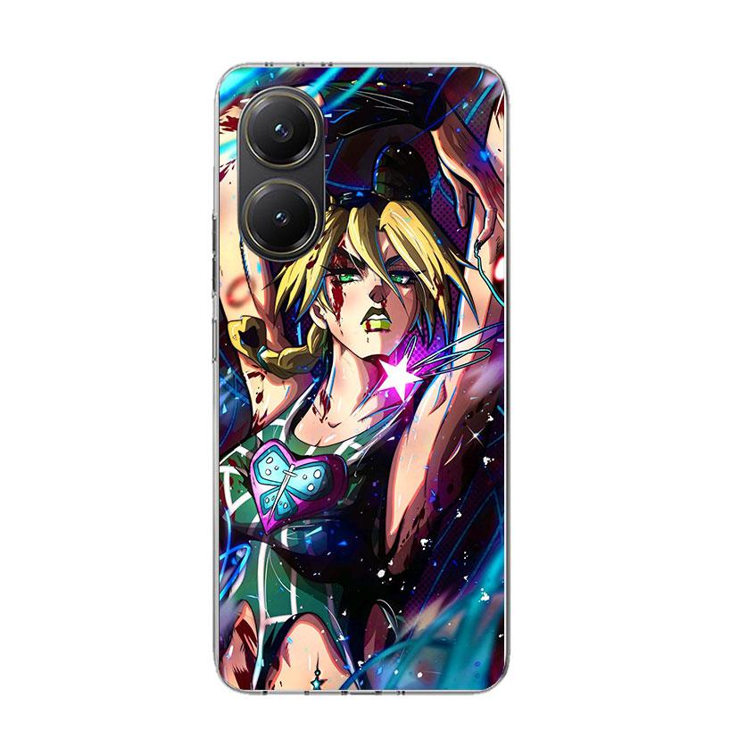 JoJo's Bizarre Adventure Jolyne Cujoh Phone Case For Xiaomi Poco F7 Ultra X7 X6 Pro X5 Redmi 15 15C 13 13C 12 12C 10 10A 10C 9 9