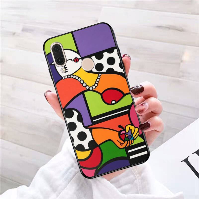 Malformed Painting Phone Case For Redmi 9A 8A 6A Note 9 8 10 11S 8T Pro Max 9 K20 K30 K40 Pro PocoF3 Note11 5G Case