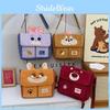 Borsa Adorabile con Fantasia di Animali Peluche Per Ragazze Spaziosa Per il Pendolarismo e la Scuola
