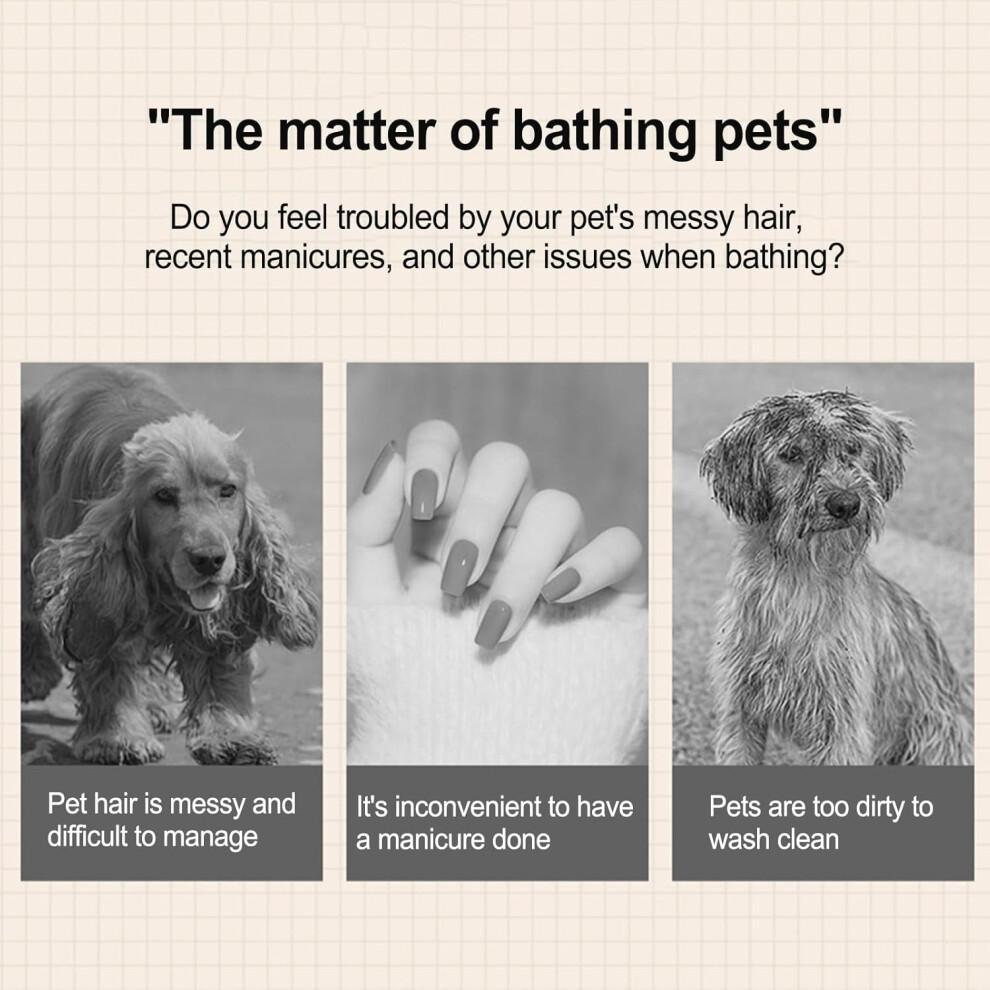 Cat Water Brush, 3-in-1 Pet Steamer Mist Brush for Dogs and Cats, Self-Cleaning De-Shedding Comb, Durable Material