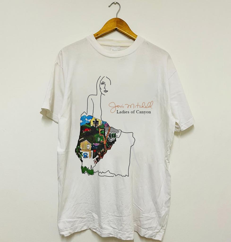 Joni Mitchell Ladies of Canyon Adult Unisex T-Shirt All Size TS356