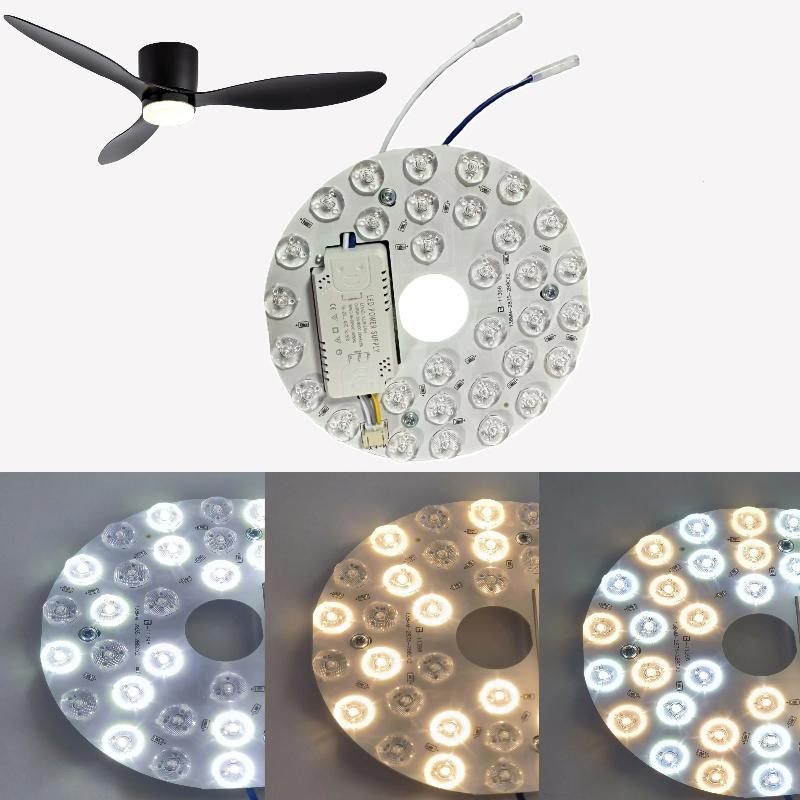 1 Set Energy-Saving Circular Replaceable Led Light Source With Magnet Lights 15/24W Panel Led Bulb Chip Light Board