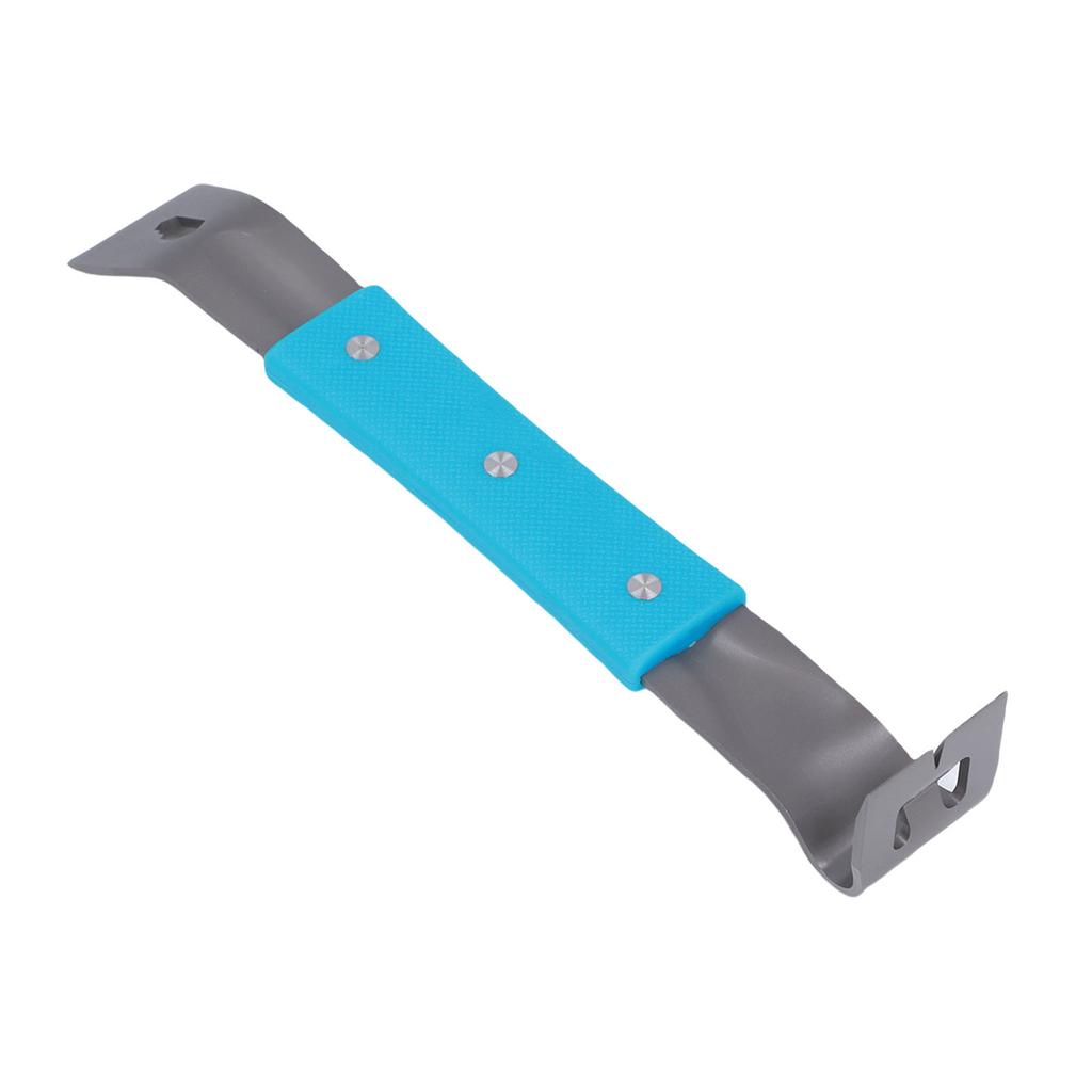 Nail Puller Tool Woodworking Mini Pry Bar Universal Stainless Steel Crowbar Blue with Handle
