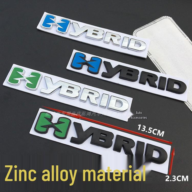 Compatible Metal Hybrid Car Logos for Camry, Reiz, Corolla, Levin – HYBRID Stickers