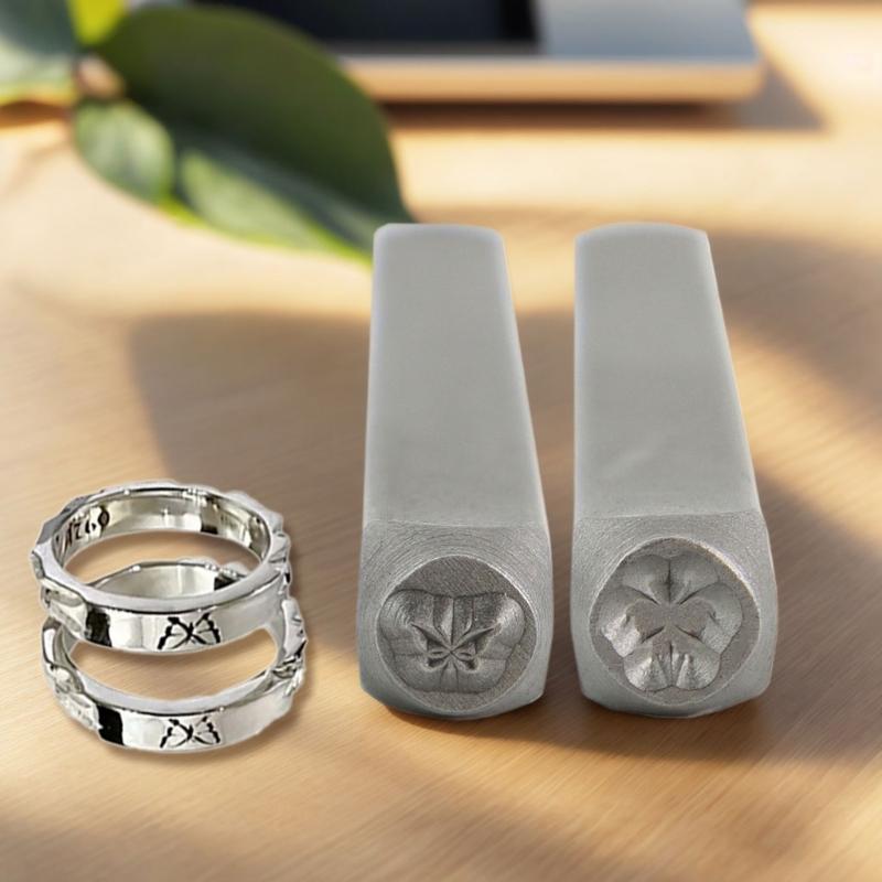 Sturdy Steel Materials Jewelry Anvil Chisels Set for Creating Unique Patterns and Textures in Projects Supplies