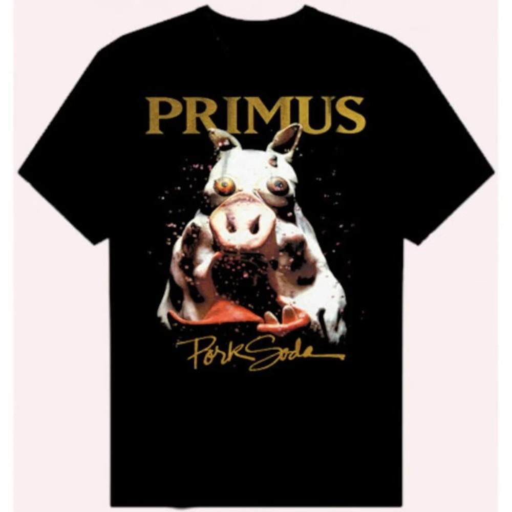 Primus Band Pork Soda Unisex Cotton T Shirt Size S-5XL Unisex T-Shirt XXXL