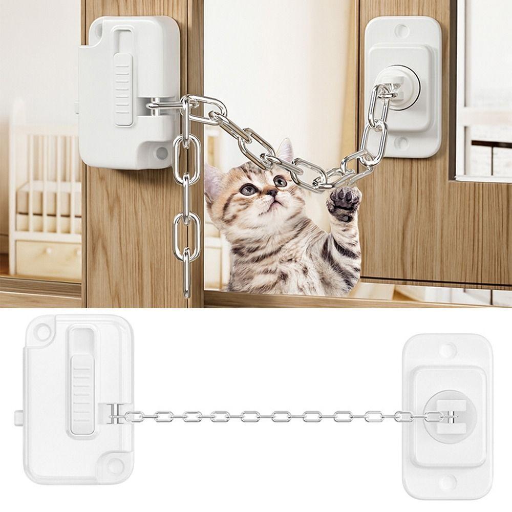 Anti-pinch Hand Baby Safety Lock No Drilling Refrigerator Door Lock Kid Security Lock  Drawer