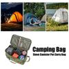 Camping-Aufbewahrungstasche Topf-Tragetasche Wasserabweisend Faltbar Outdoor Camping Aufbewahrung Kocher Kanister Topf Kochgeschirr Besteck Organizer