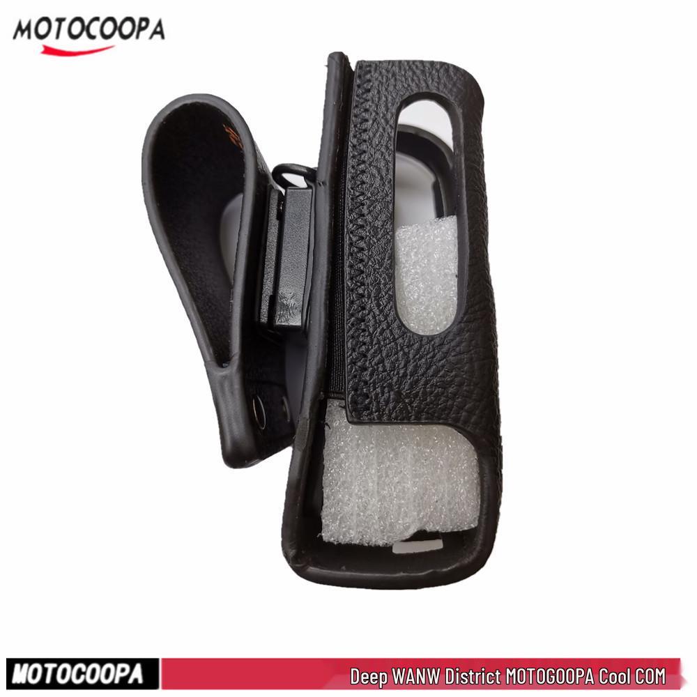 MTP3100/3150/3250 Leather Walkie-Talkie Protective Case with Waist Clip