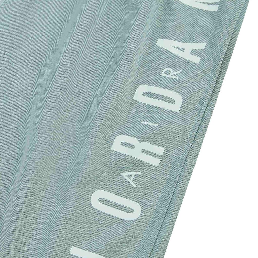 Jordan Logo Printed Colorblock Elastic Waist Fitted Shorts Men Bottoms Light-Smoke-Grey DQ5917-077