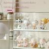 M-Acrylic Doll Collectible Display Case Transparent Toy Storage Box Stackable Dustproof Rack