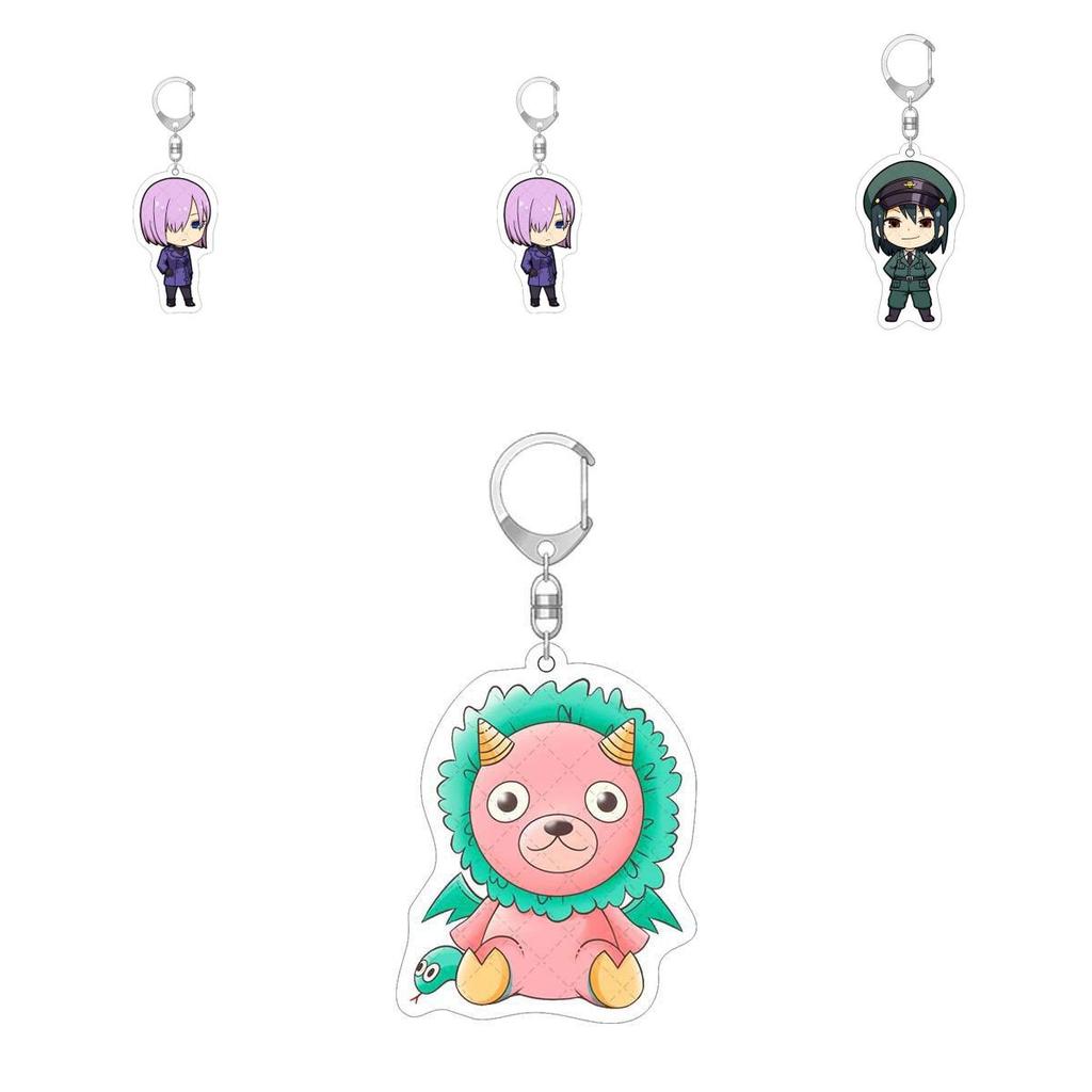 Spy×family Acrylic Keychain Fashionable And Durable Loyor Anya Yor Figure Keychains
