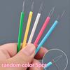 5Pcs Colorful Plastic Needle Threader – Cylindrical Threading Tool for Sewing, Bead Weaving, Convenient DIY Sewing Accessories