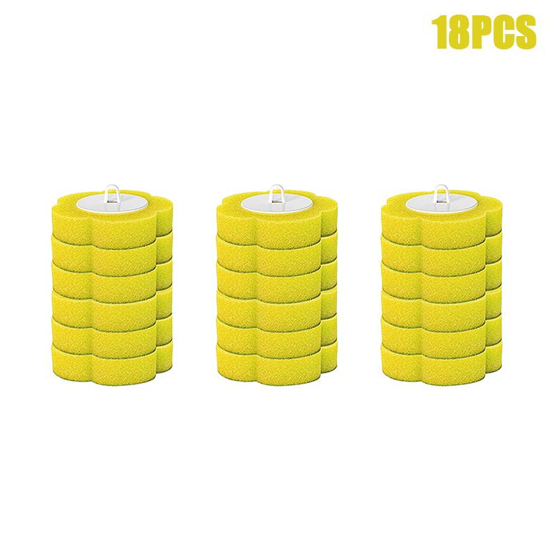 

18/36 шт. одноразовая сменная головка для унитаза набор для чистки ершик для унитаза аксессуары для туалета инструмент 18PCS