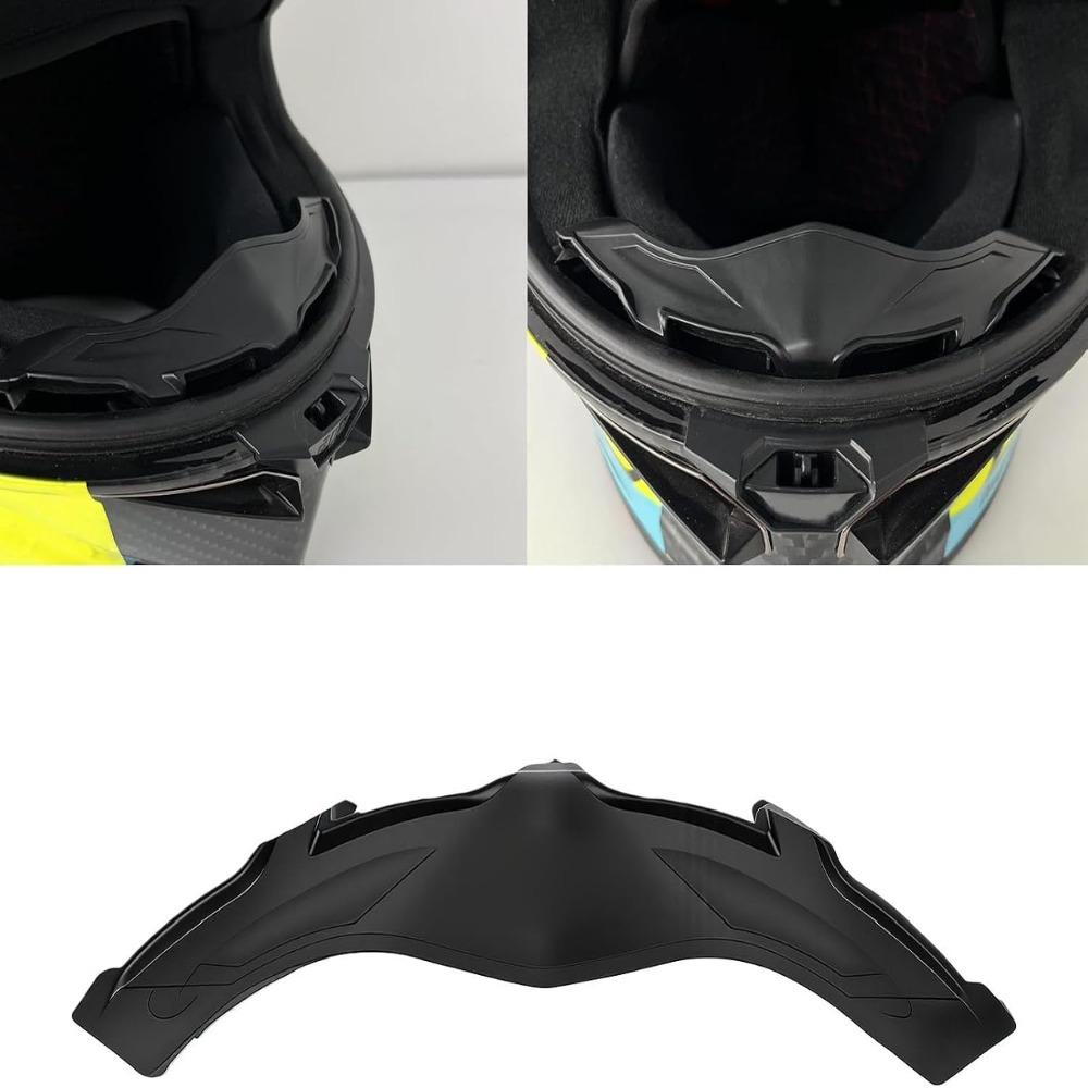 Black Helmet Nose Guard Base for AGV Pista GPR/ GPRR/CORSA R/RACE 3 Motorcycle Helmet Parts
