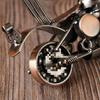 Retro Wrought Iron Harley Motorcycle Model: Industrial Style Ornament for Home Decor