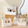 Adjustable Extendable Mirror Cabinet Storage Box White Lipstick Storage Box  Kitchen