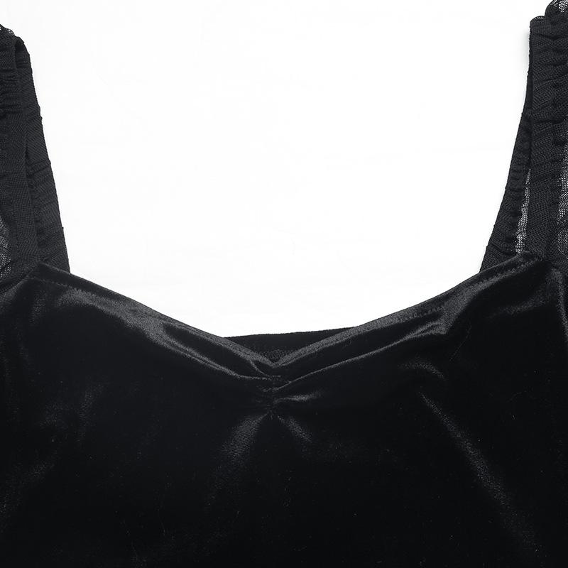 YYFS Moda damska Wiosna Jesień Jednolity kolor Nadruk Długi rękaw Dekolt w serek Wysoki stan Sukienki codzienne