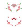 Hanfu-Style New Year Forehead and Eye Corner Stickers for Kids - Stage Makeup Huadian