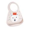 Make My Day My Make My Day Silicone Bib Japanese Dishwasher Safe Silicone Soft Bib Polar Bear (Make Day) Oil-Removing [Genuine Product] 100% MMD-BB132