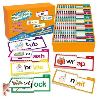 30 de cărți cu rima și citire, cărți cu rima pentru familii de cuvinte, fișe de vocabular ABC, fișe cu cuvinte uzuale, jocuri educative de citire