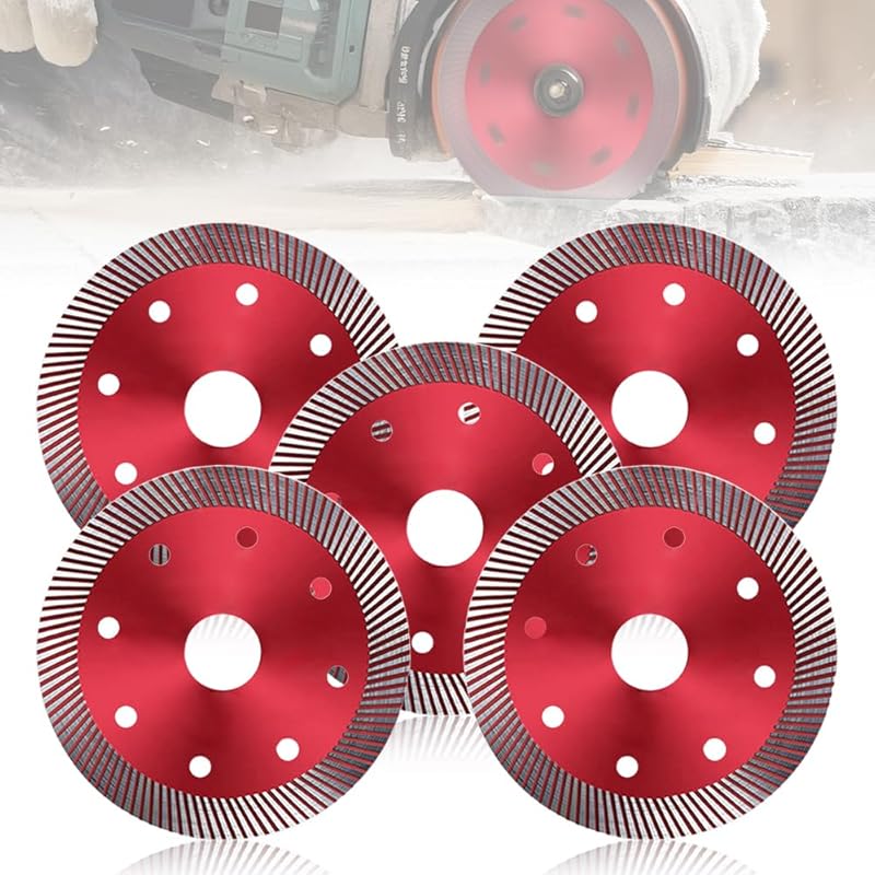 Diamond Saw Blades, Super Thin Tile Cutting Disc for Angle Grinder, Diamond Blade for Porcelain, Ceramic, Granite, Marble – Glass Cutting Disc,