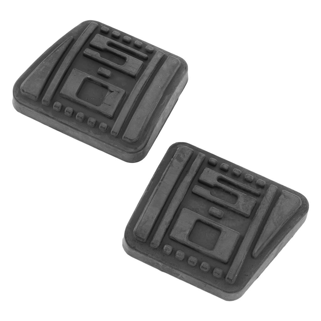 Brake and Clutch Pedal Pad E0ZZ 7624 Brake Pedal Pad Rubber Cover Replacement for Mustang 5 Speed Manual 1979 1993