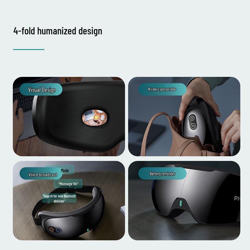 Philips Visual Eye Massager with Warm Compress