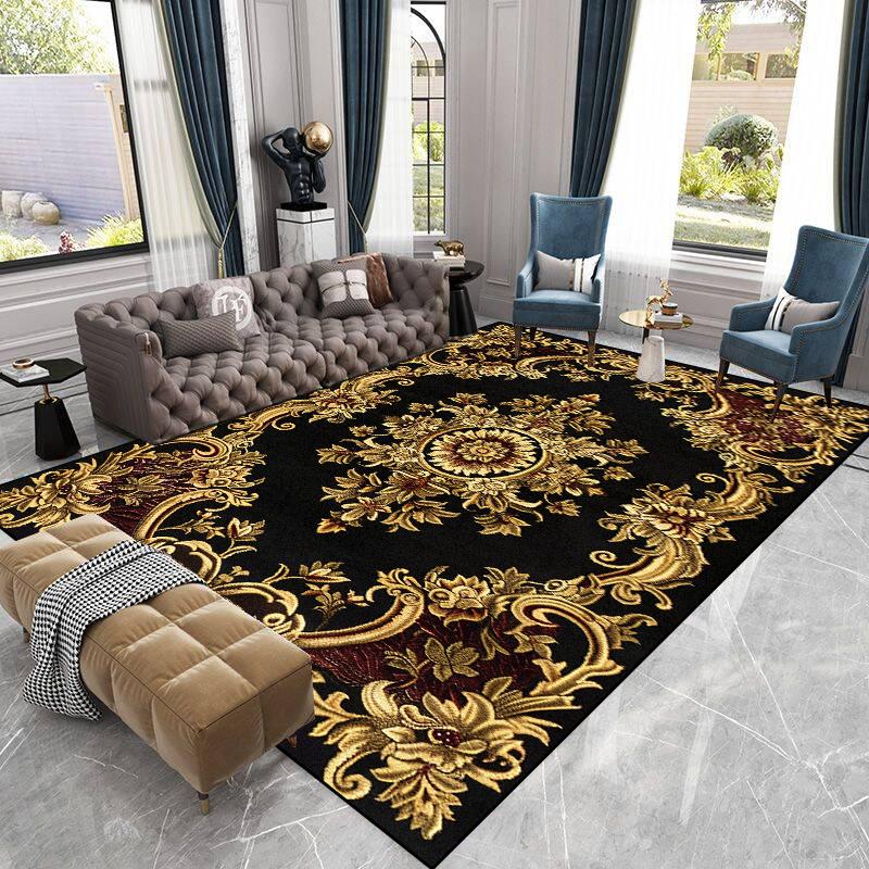 Luxury Persian Style Carpet Living Room Decoration Home Lint-free Rugs Large Bedroom Anti-slip Floor Mat Customized Lounge Rug