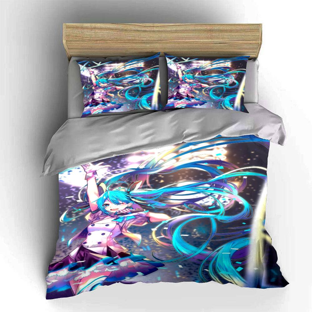 Animated Figure with Sparkles. Bedding Sets Duvet Cover Sets Duvet Covers Pillowcases(1*Duvet Cover 2*Pillowcases Without Duvet Insert)