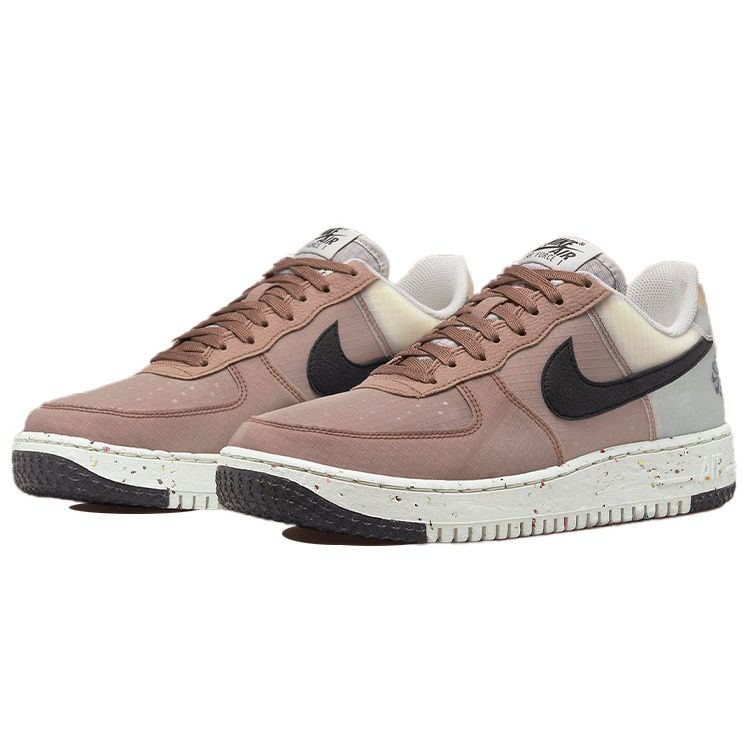 Nike Air Force 1 Crater Move To Zero - Archaeo Brown Men Sneakers Light-Bone Volt Black DH2521-200