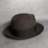 Used PQ229STETSON / CA4LA : 15th Anniversary Folded Felt Hat59cmBrown Stetson Casilla 15th Anniversary