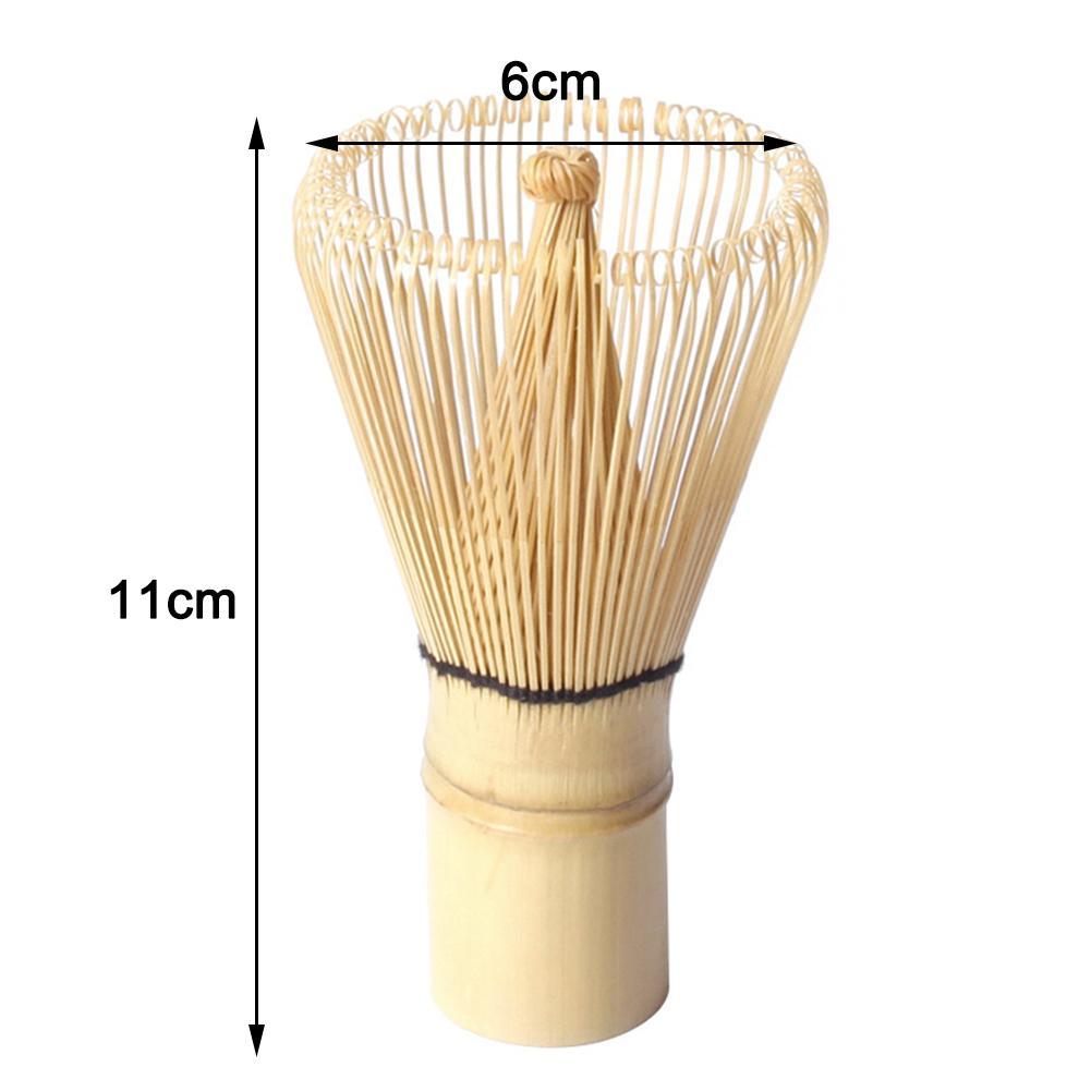 Japanese Matcha Tool Set Eighty Matcha Brush Tea Set Accessories Log Color Bamboo Whisk Cleaning For Wreaths Kitchen Gadgets