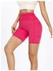 Unisex Quick-Dry 6-Pocket Kangaroo Running Shorts for Yoga and Cycling
