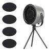 1200Pa Kitchen BBQ Hot Pot Smoke Exhaust Device Strong suction Portable Range Hood Household Small Desktop Exhaust Fan
