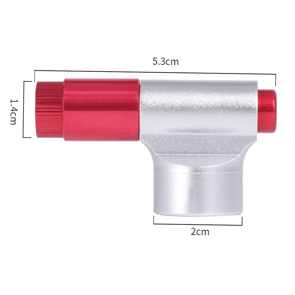 Mini Portable Bicycle Pump Nozzle CO2 Compact Pump Bicycle Mountain Bike Accessories