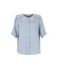 SOUP Collar Short Sleeve Blouse (Sa5Ss85)