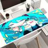Hatsune Miku Theme Premium Non-slip Mouse Pad with Stitched Edges,Durable Rubber Material,for Desktop & Gaming Great Gifts