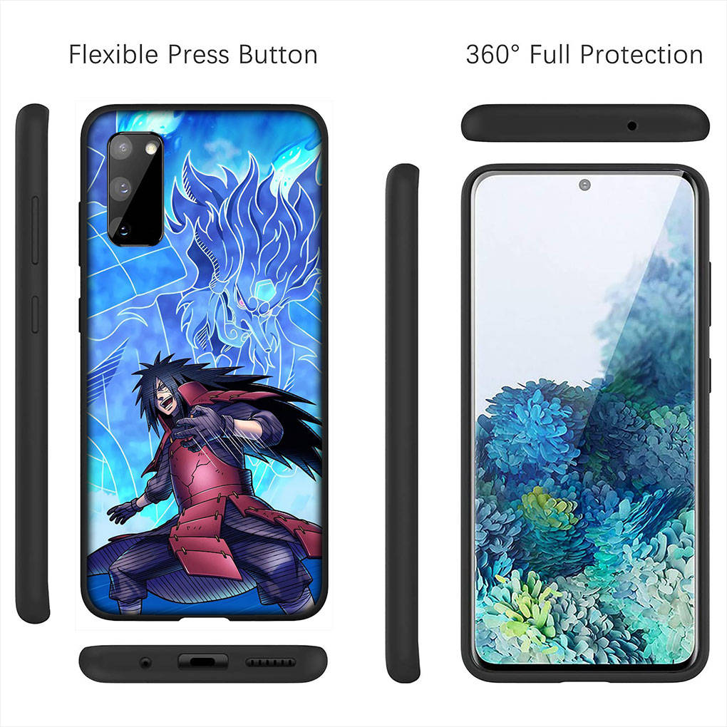 Cover for iPhone 16 15 Xiaomi Redmi Note 14 13 12 11 Pro Max X 8 9 16e Samsung Galaxy S25 S24 S23 Moto E15 OPPO Huawei Naruto Madara Uchiha Phone Case