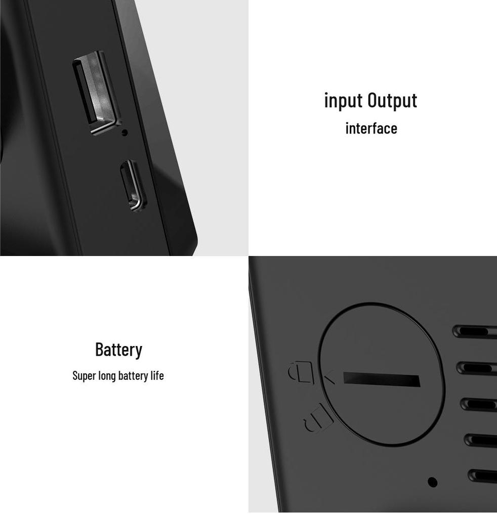 Multi-Functional LED Projection Alarm Clock with Temperature Display