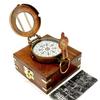 Soldiers Military Thumb Compass Vintage Brass WW2 1940 Navigation World War II Design Military Compass