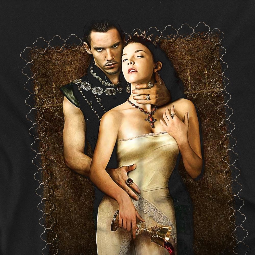 The Tudors Unisex Adult Spilt Wine T-Shirt