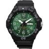 [CASIO] Standard Big Face Quartz Watch MRW-210H-3BV Men's Green Sunburst Dial (Overseas Model) [Parallel Import]