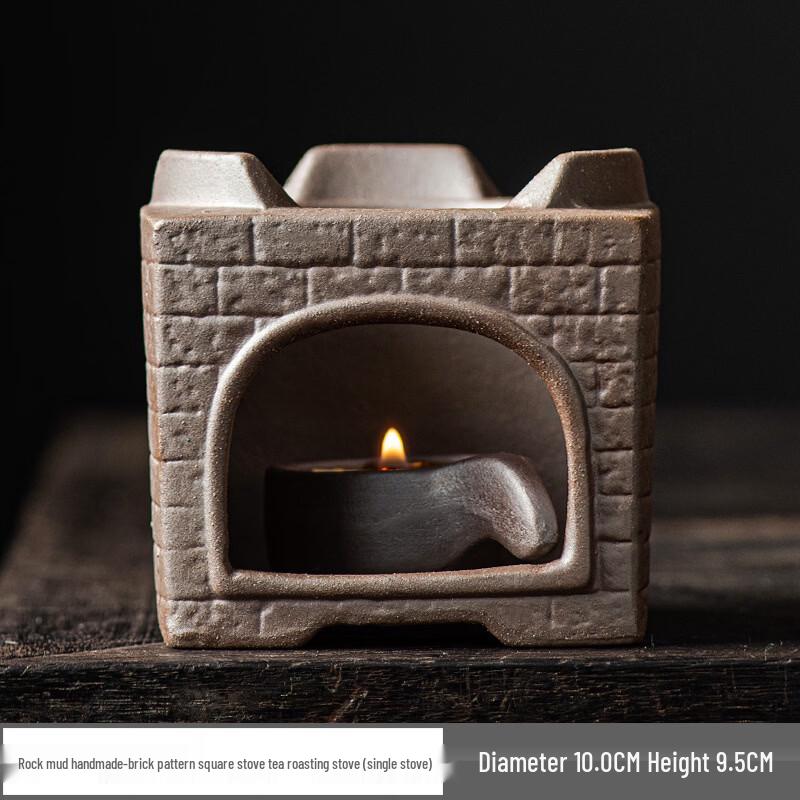 

Handmade Rock Clay Candle Tea Warmer