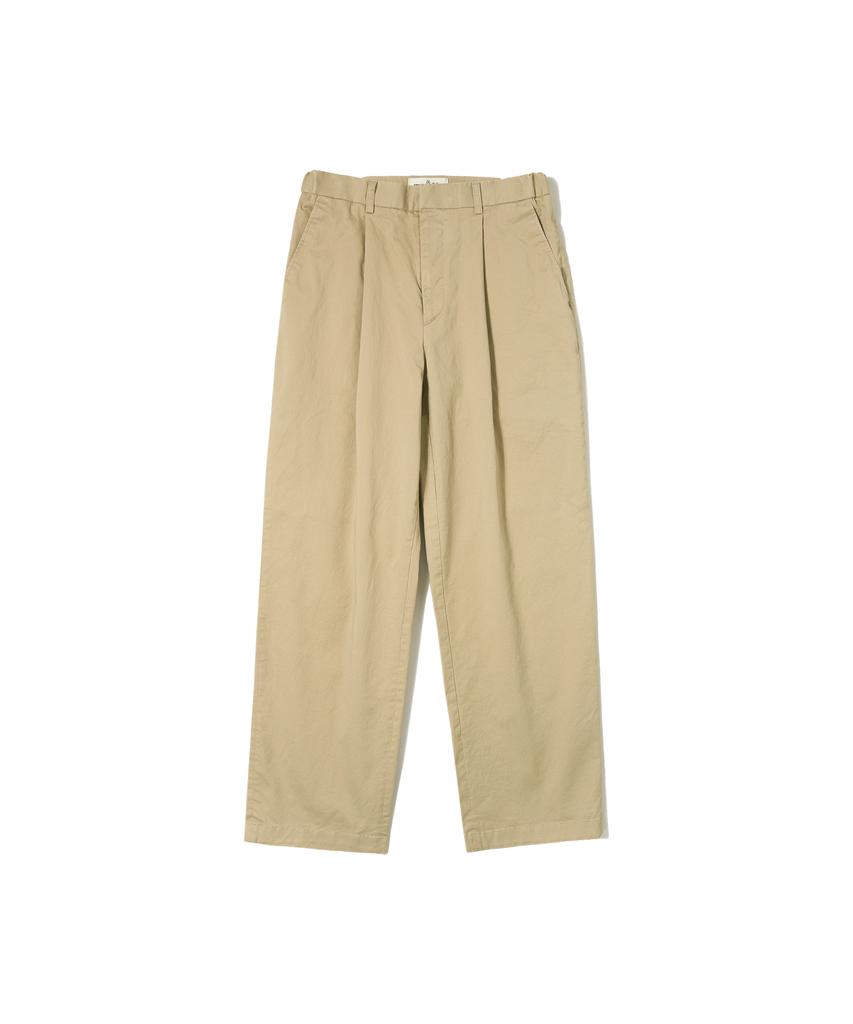 Banwonateullie P3108 Bellet Wide Chino Pants_Beige