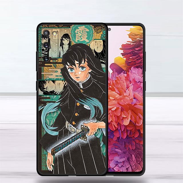 

Чехол для Samsung Galaxy S22 Ultra S20 FE S21 Plus S10 Lite S10e S9 S8 S7, силиконовый чехол для телефона, мягкий чехол Funda Demon Slayer Art Fundas Samsung Note 10 Plus